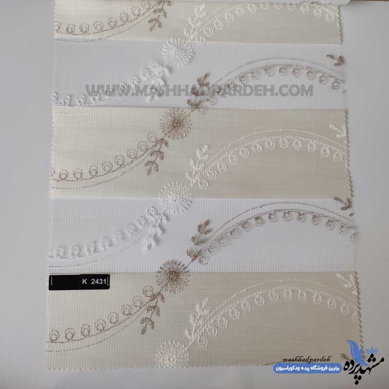 پرده زبرا کد K2431 پرده زبرا کد K2431