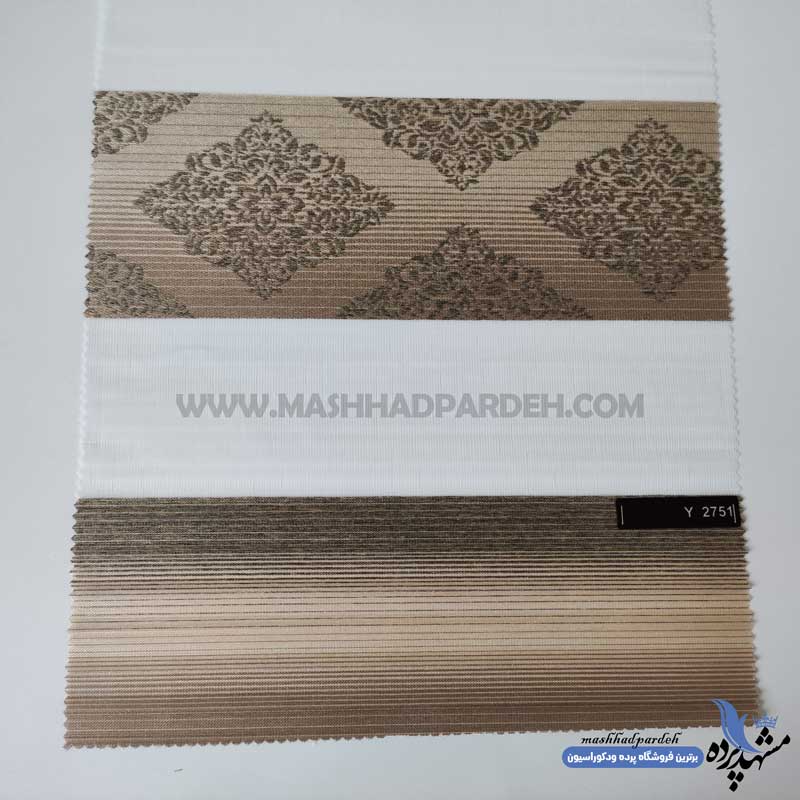 پرده زبرا کد Y2751 پرده زبرا کد Y2751