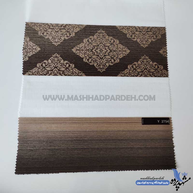 پرده زبرا کد Y2754 پرده زبرا کد Y2754