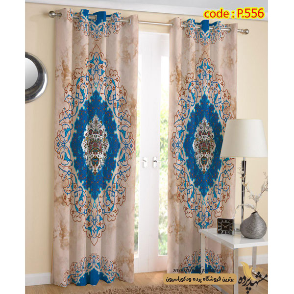 پرده تصویری پانچ طرح اسلیمی کد P556 پرده تصویری پانچ طرح اسلیمی کد P556