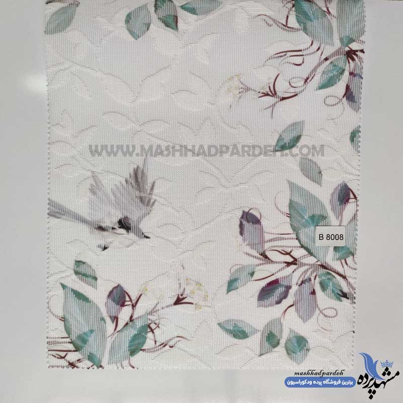 پرده-دبل-شید-کد-B8008 پرده دومکانیزم کد B8008