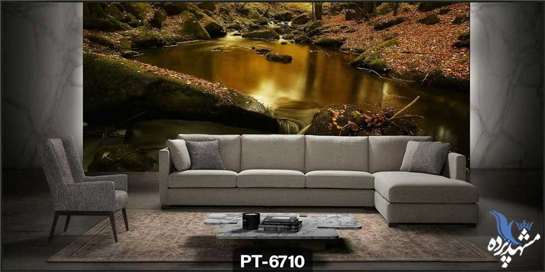 nature-pt-6710 پوستر دیواری طرح تالاب کد PT-6710