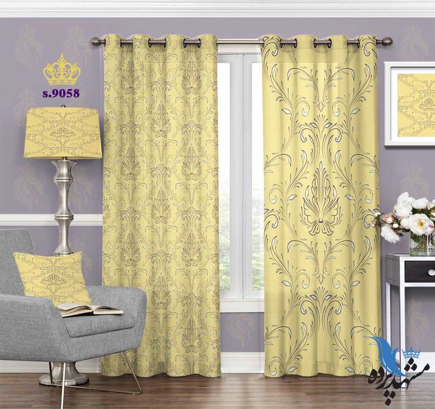 punch-curtain-eslimi-s-9058 پرده پانچ اسلیمی کد S9058