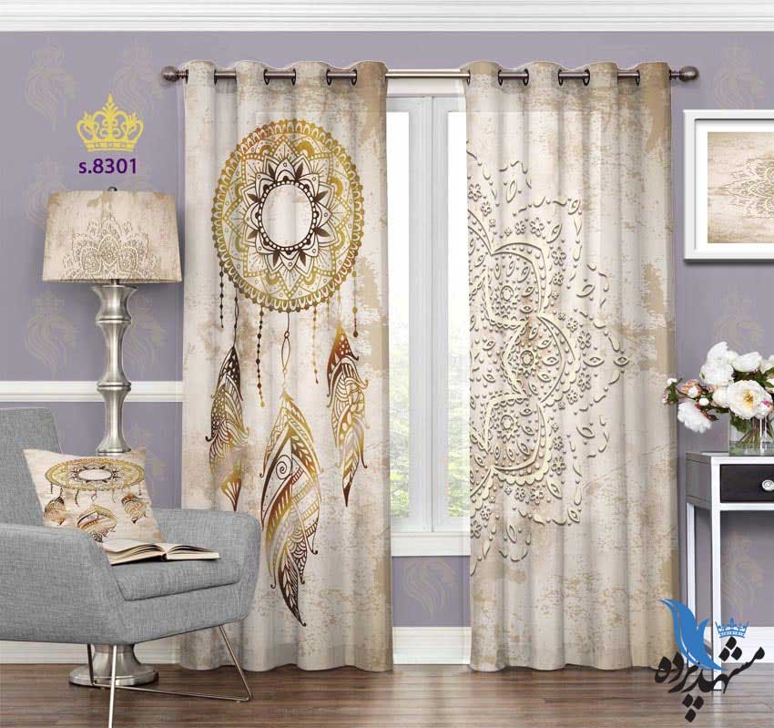 punch-curtain-fantasy-s-8301 پرده پانچ فانتزی طرح دریم کچر کد S8301