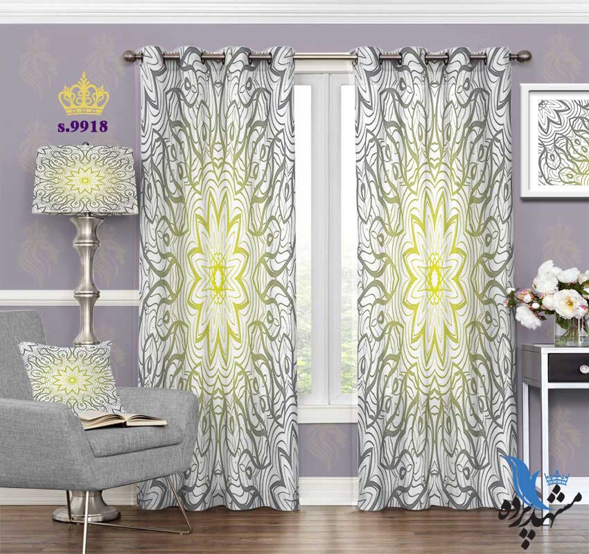 punch-curtain-fantasy-s-9918 پرده پانچ فانتزی طرح اسلیمی کد S9918