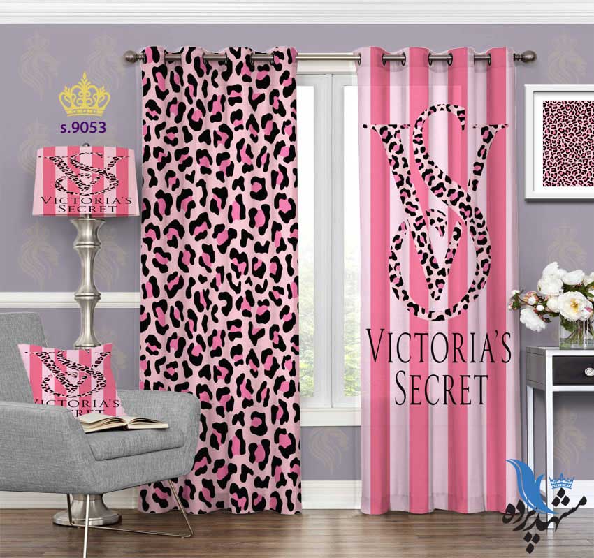punch-curtain-modern-s-9053 پرده پانچ مدرن طرح برند ویکتوریا سکرت کد s9053