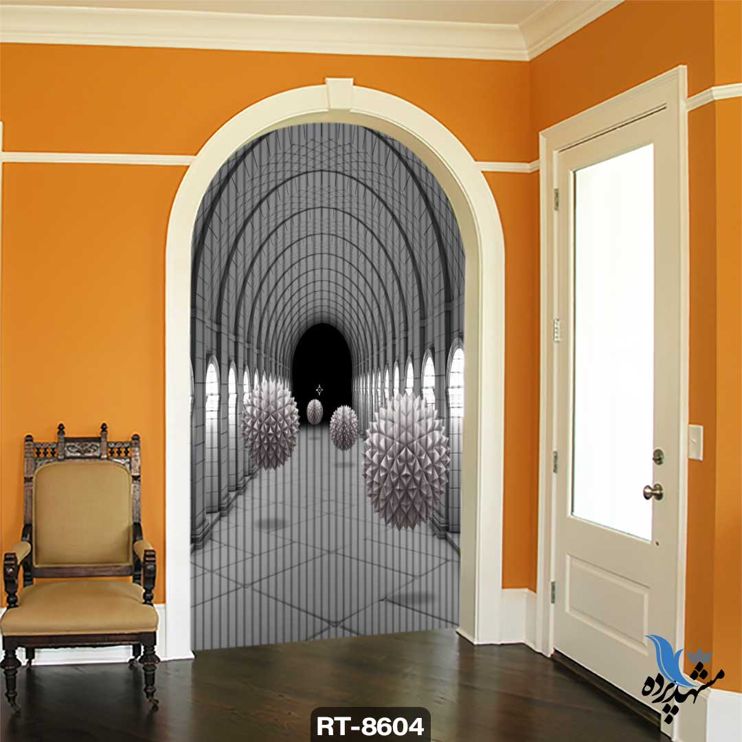 shershereh-3d-rt-8604 ریسه شرشره تصویری طرح سه بعدی احجام هندسی کد RT8604